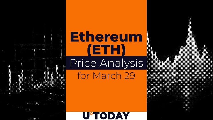 Ethereum (ETH) price forecast for March 29th