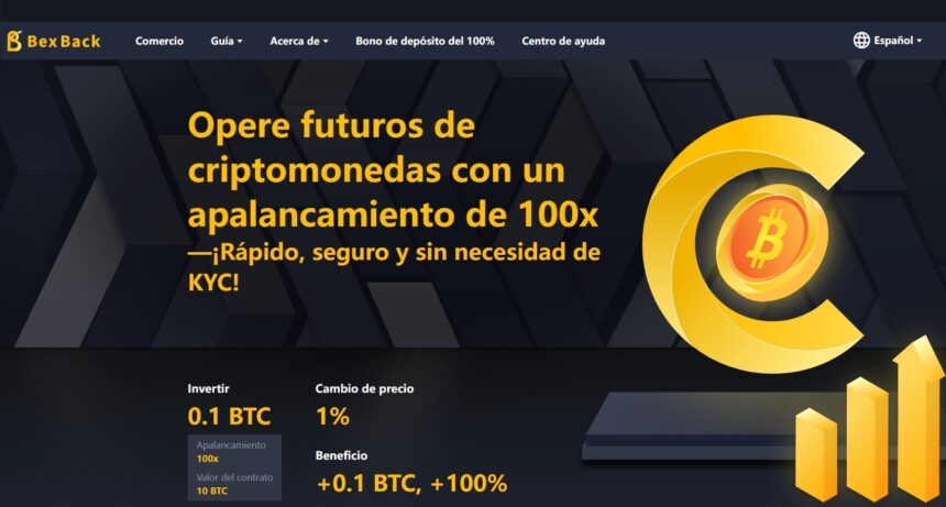 Bexback doubles your funds and trades futures with a 100% deposit bonus