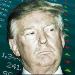 President Trump says, "I'm not looking at the stock market."